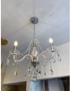 Lámpara chandelier 3 luces